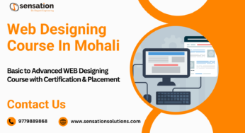 Why Our Web Designing Course in Mohali Is Perfect for Beginners and Professionals