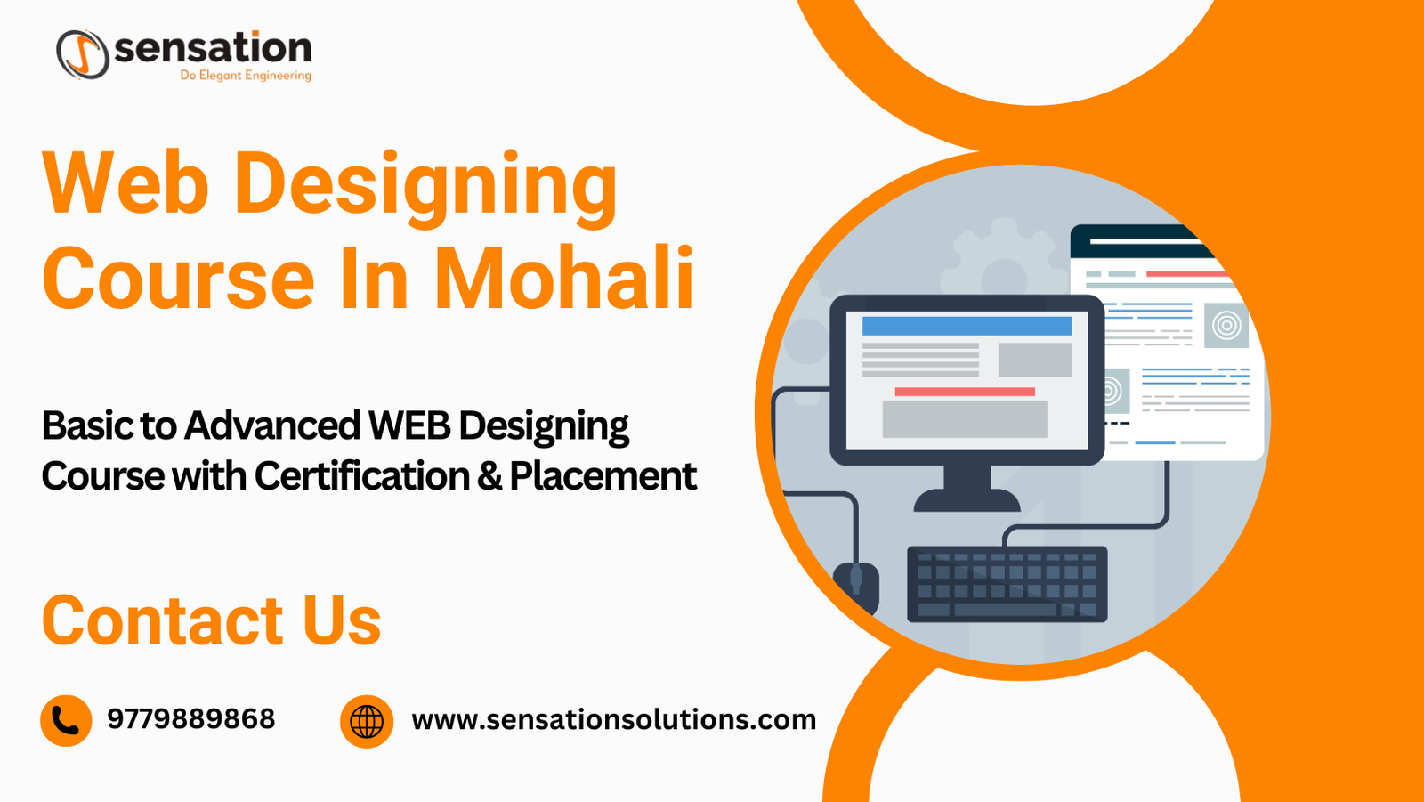 Why Our Web Designing Course in Mohali Is Perfect for Beginners and Professionals