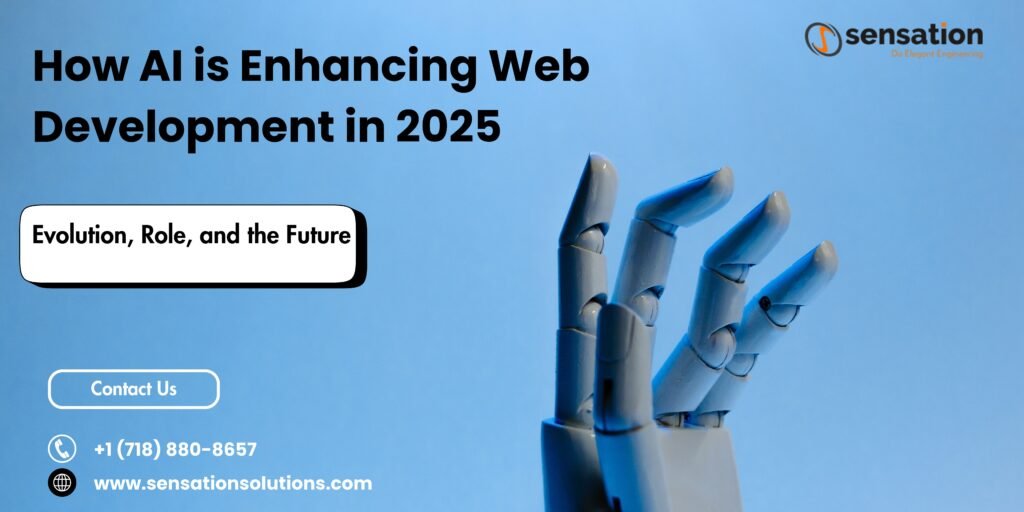 How AI is Enhancing Web Development in 2025