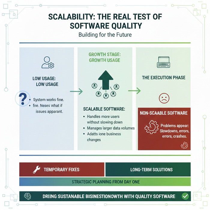Real test of software quality