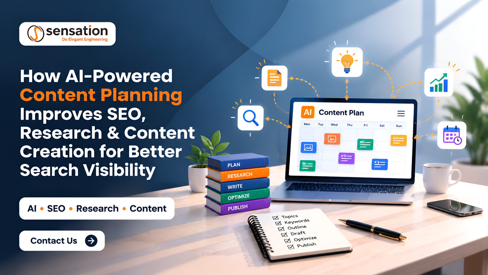 How AI-Powered Content Planning Improves SEO, Research & Content Creation for Better Search Visibility